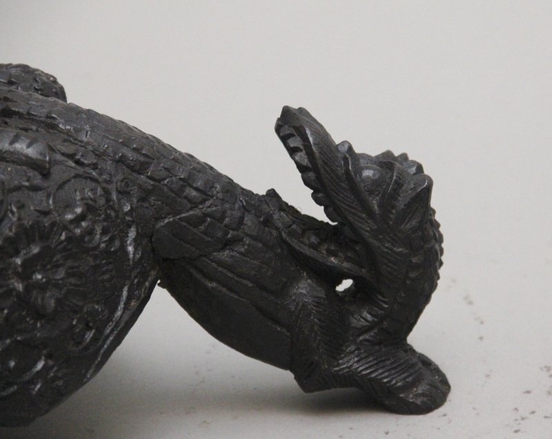 Pair 19th Century Anglo Indian carved torchers