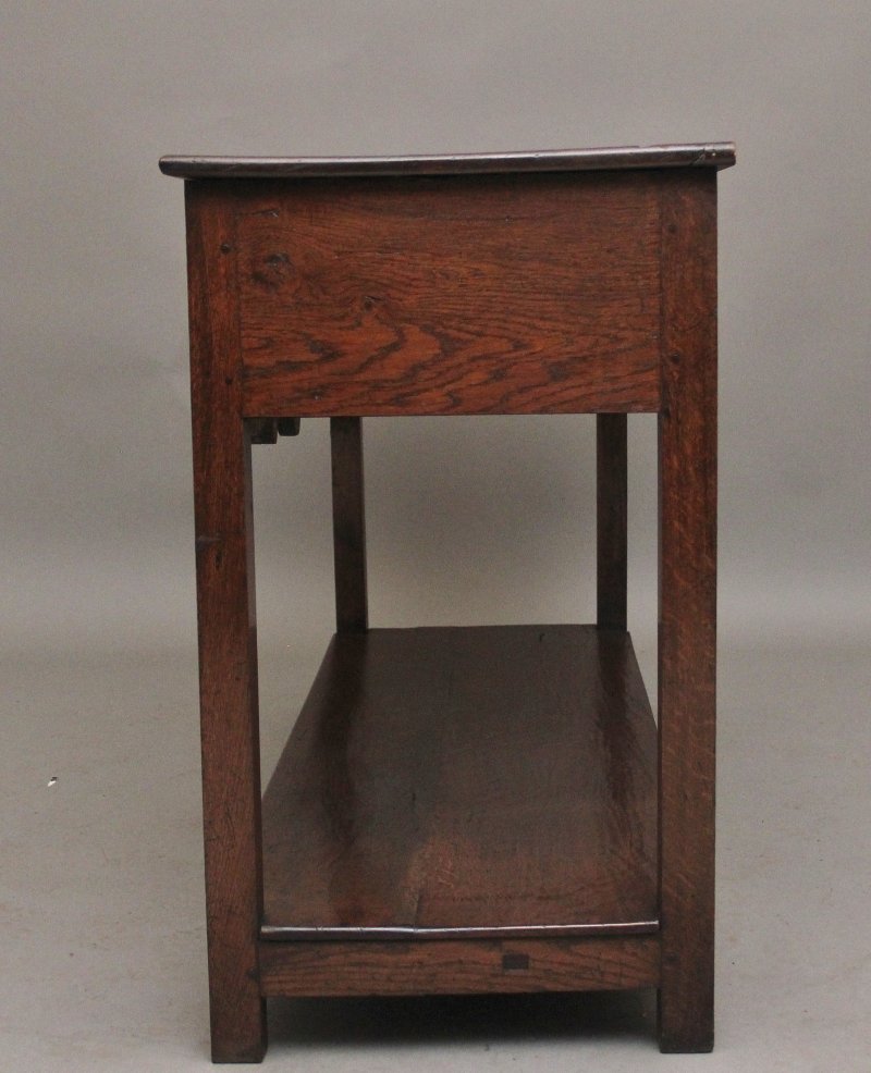19th Century oak dresser base