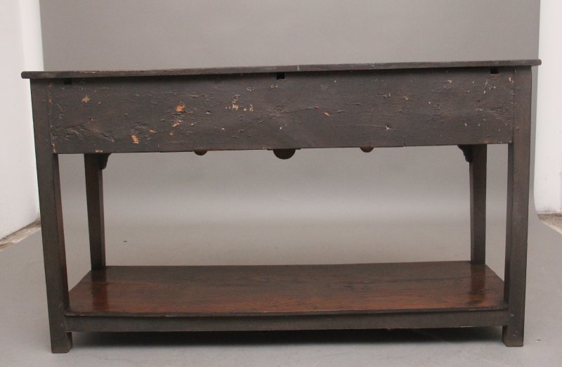 19th Century oak dresser base