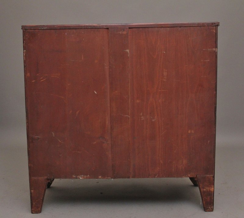 Early 19th Century mahogany bowfront chest
