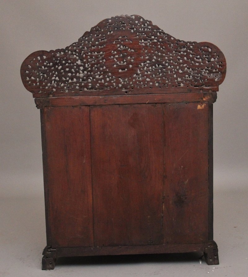 A superb quality 19th Century Anglo-Indian cabinet