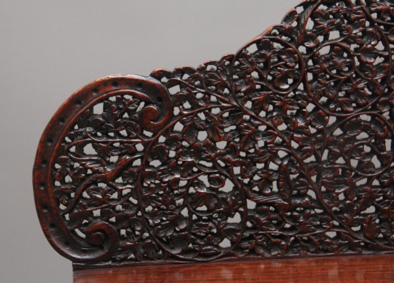 A superb quality 19th Century Anglo-Indian cabinet