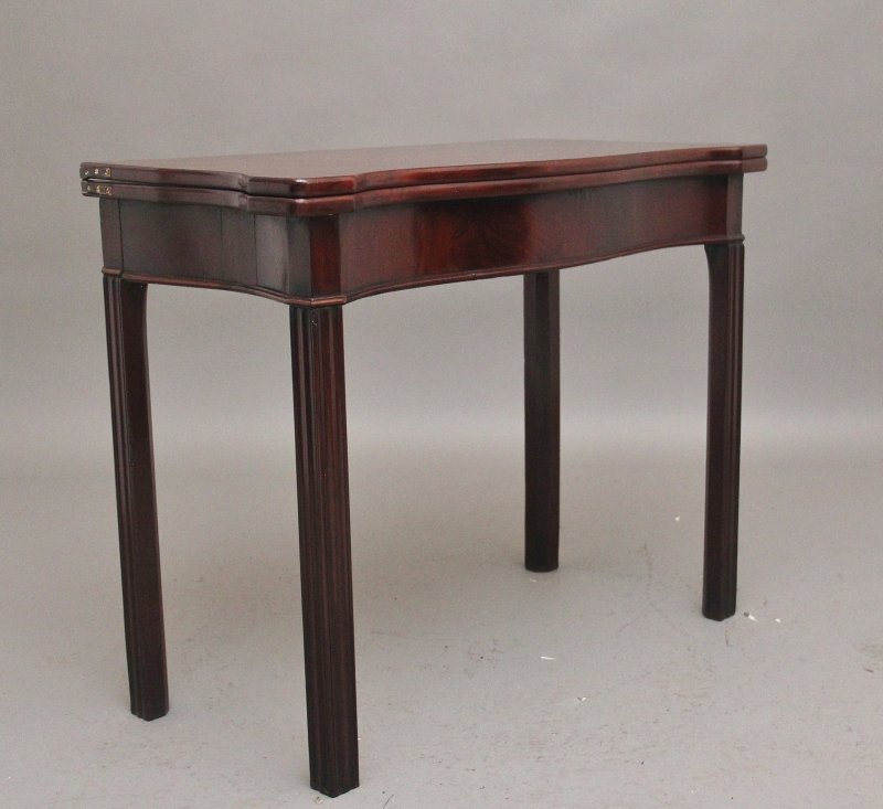 18th Century Mahogany side table