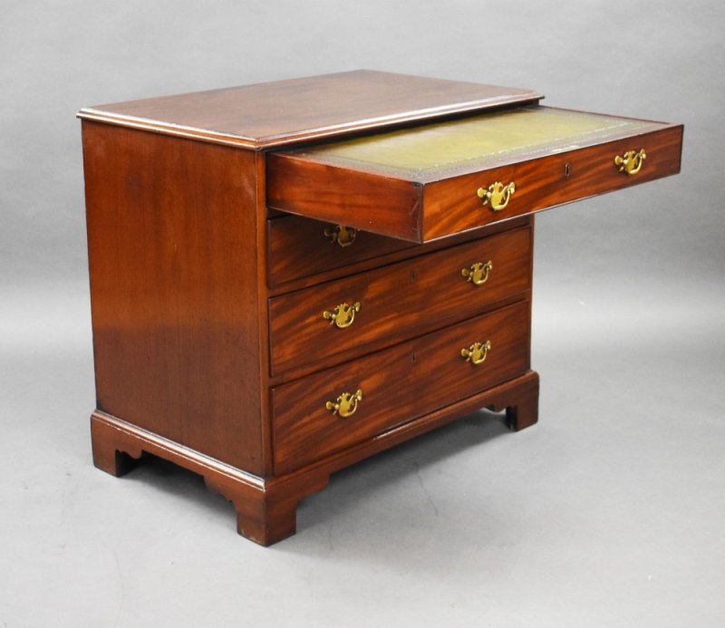 George II Mahogany Dressing Chest Of Drawers