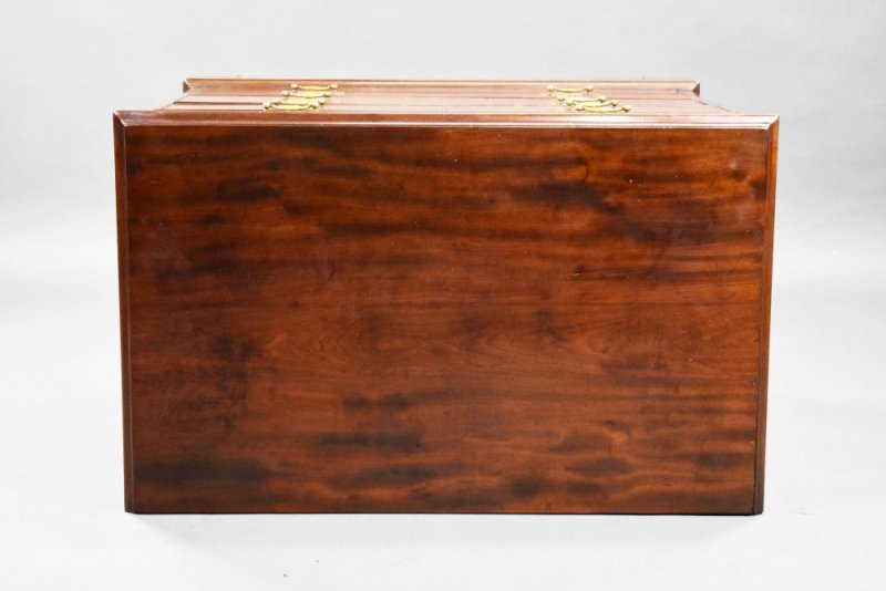 George II Mahogany Dressing Chest Of Drawers