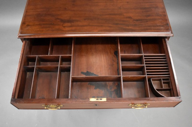 George II Mahogany Dressing Chest Of Drawers