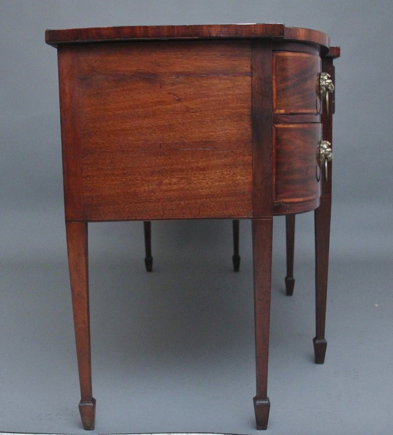 19th Century mahogany inlaid sideboard