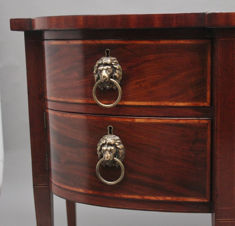 19th Century mahogany inlaid sideboard