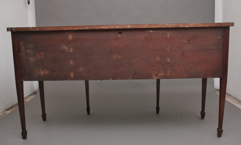 19th Century mahogany inlaid sideboard