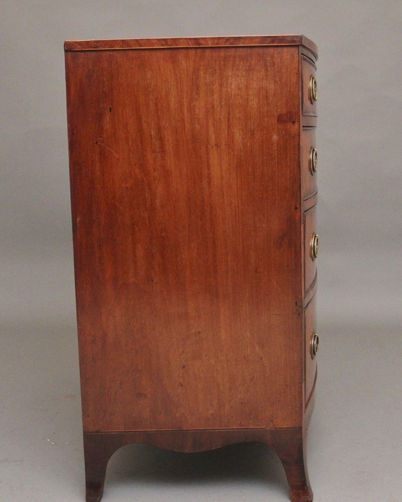 18th Century inlaid mahogany chest