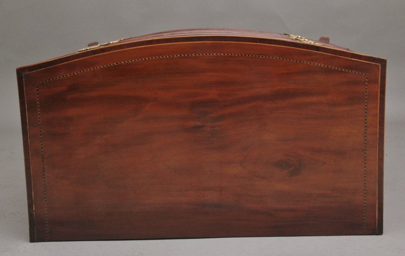 18th Century inlaid mahogany chest