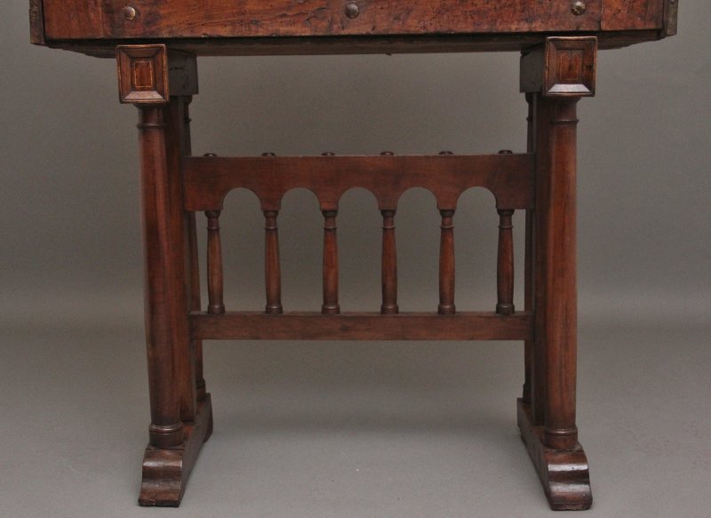 17th Century walnut Vargueno on stand