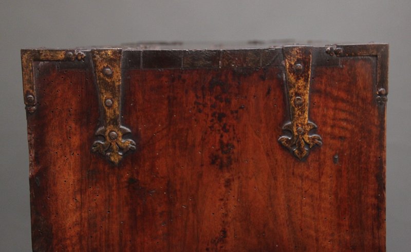 17th Century walnut Vargueno on stand