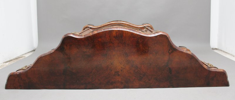 19th Century burr walnut credenza