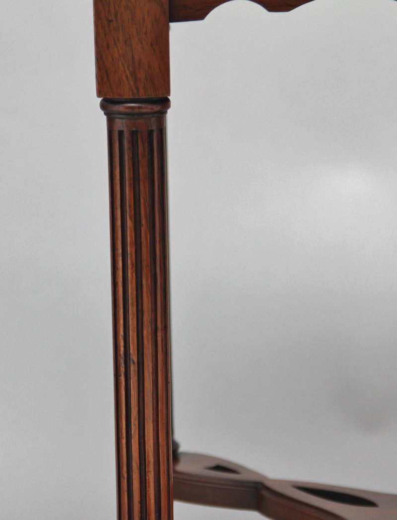 19th Century rosewood and marquetry centre table