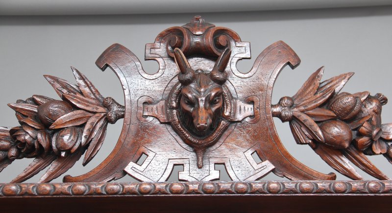 19th Century carved oak buffet