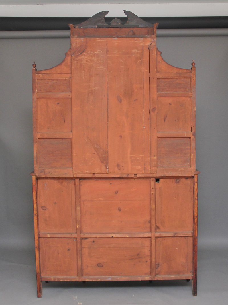 19th Century rosewood and inlaid cabinet