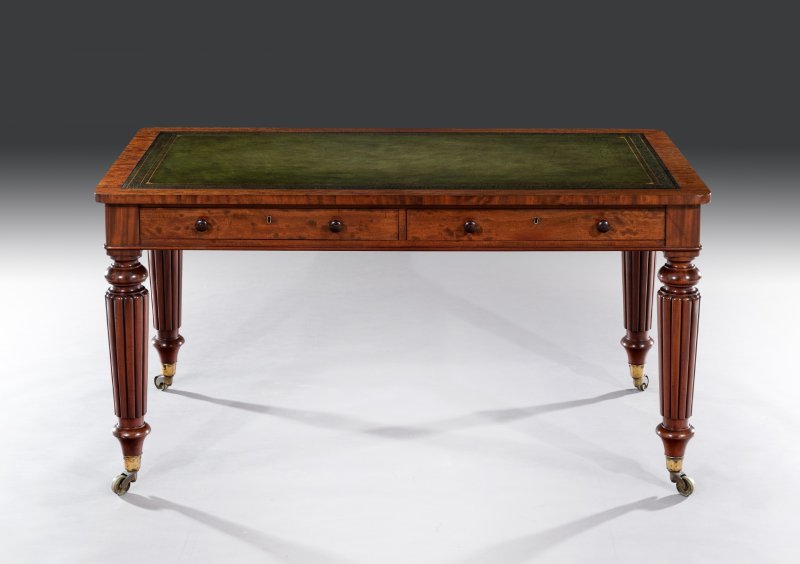 19th Century Mahogany Writing Table