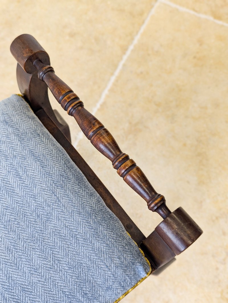 Antique Victorian Mahogany Piano Stool with Storage c.1890