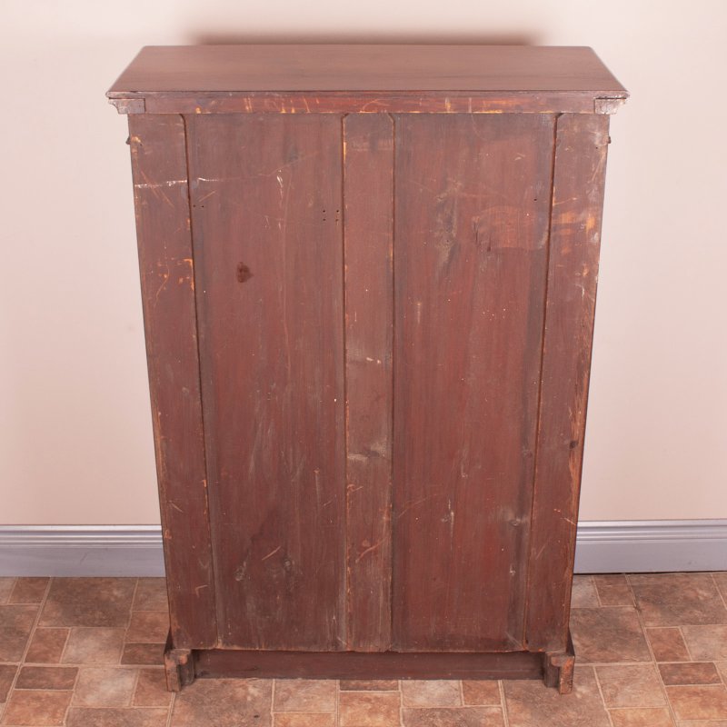 Good Quality Edwardian Mahogany Open Bookcase