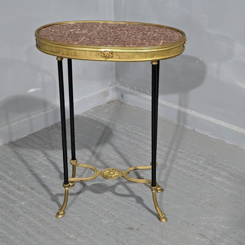 Fine French Marble Topped Gueridon