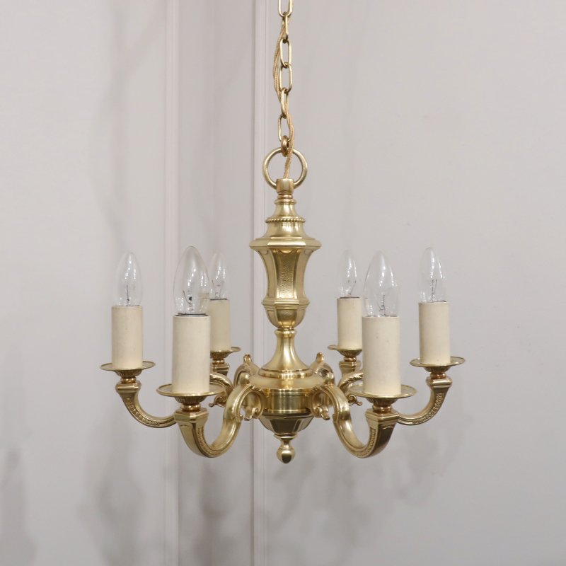 Early 20th Century French Gilt Bronze Chandelier