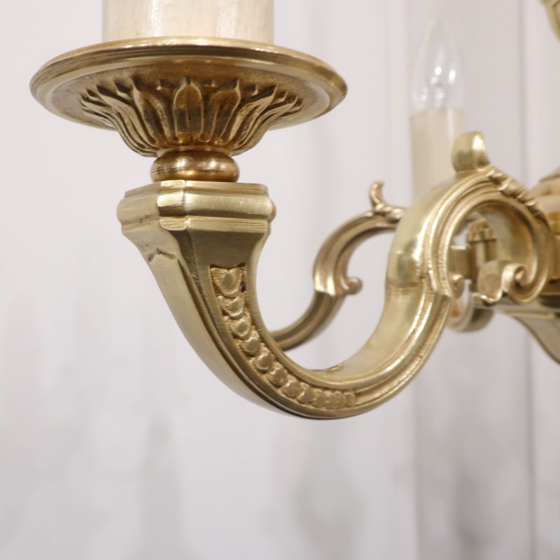 Early 20th Century French Gilt Bronze Chandelier