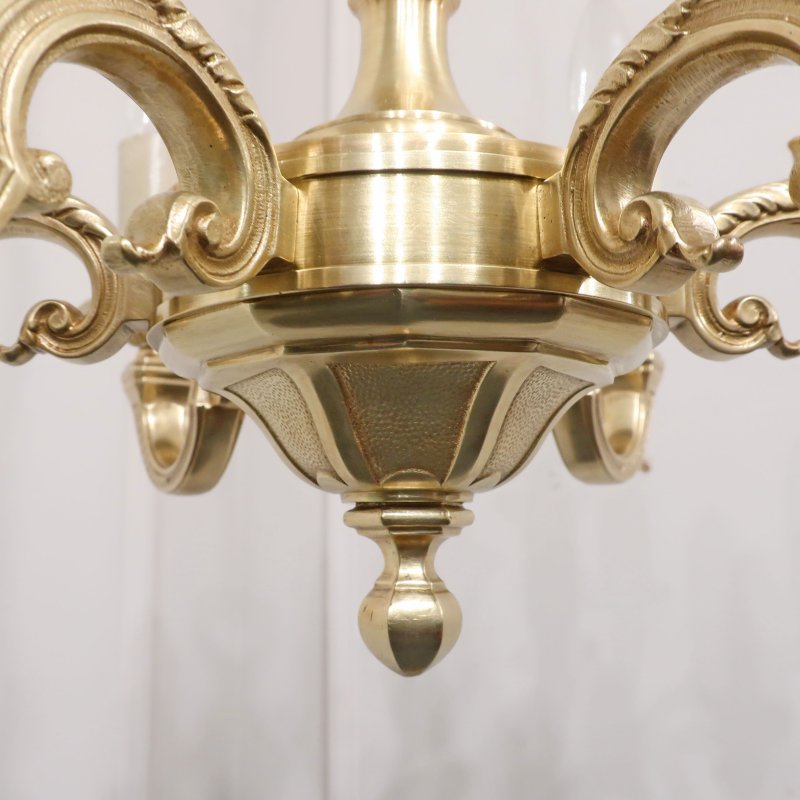 Early 20th Century French Gilt Bronze Chandelier