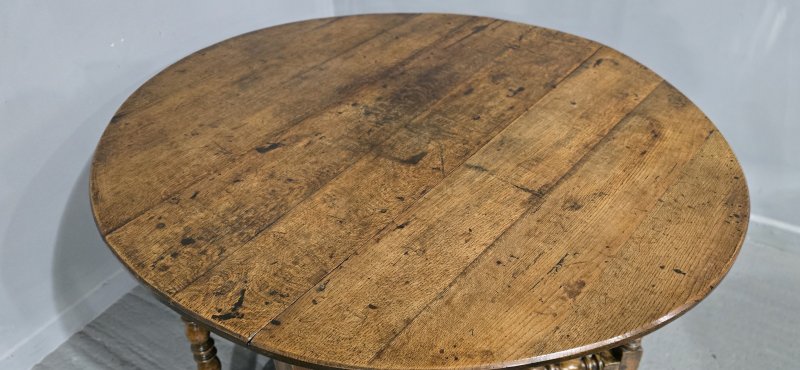 Super C18th Oak Dropleaf Dining Table