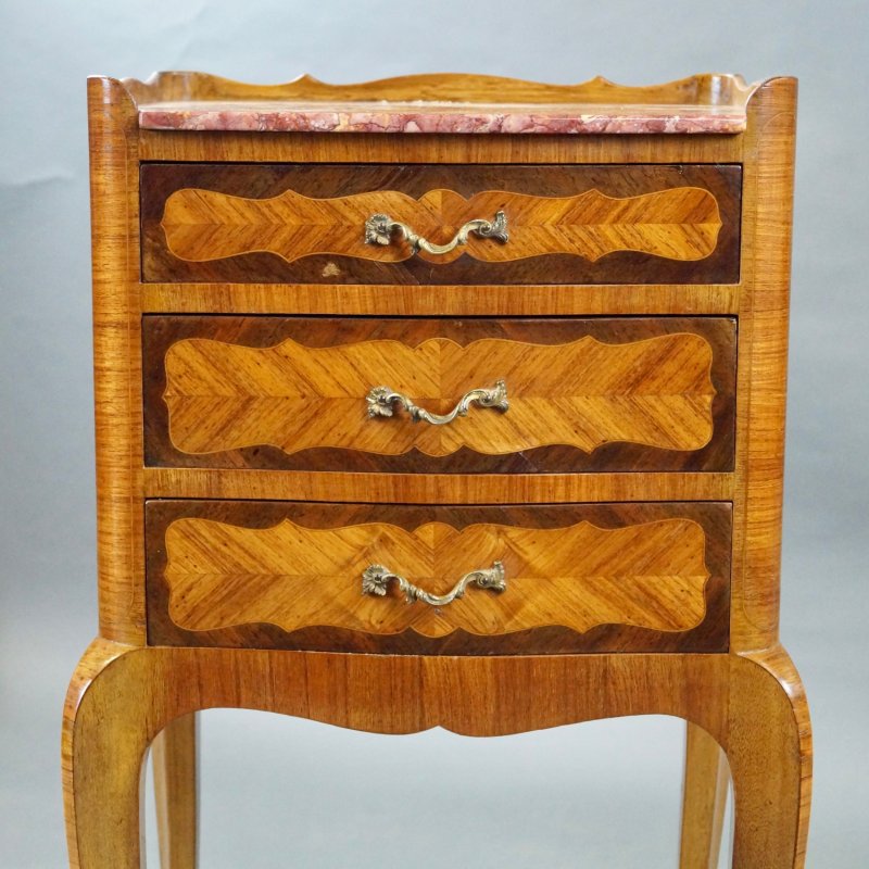 Pair Of French Bedside Tables