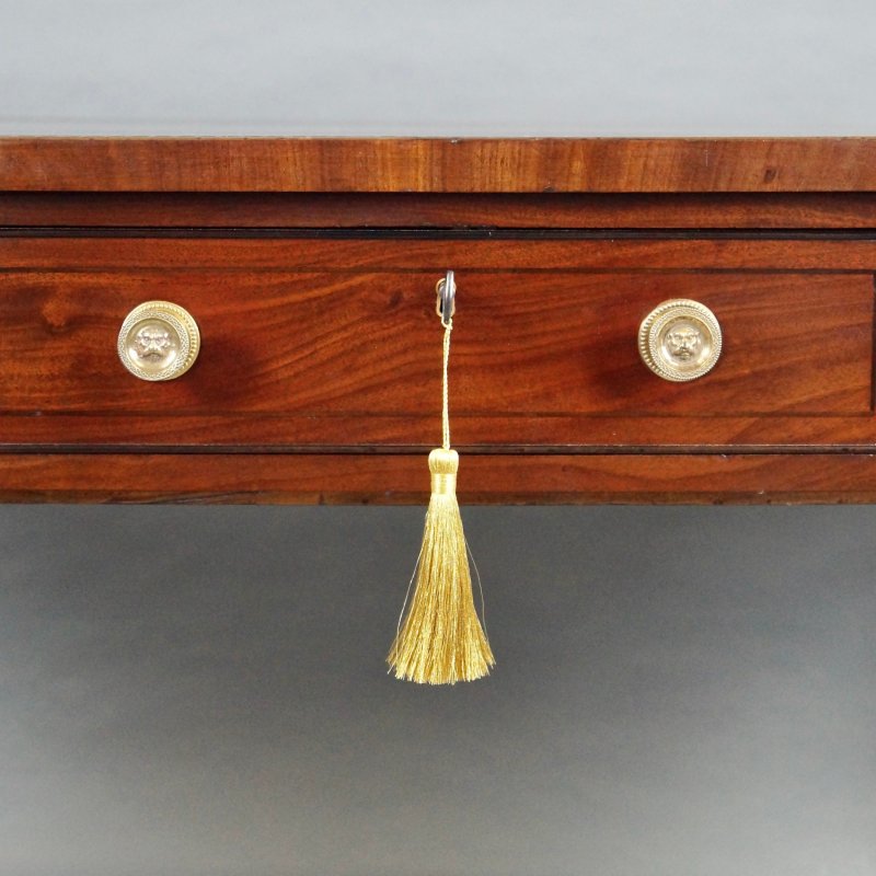 A Fine George III Mahogany Partners Writing Table