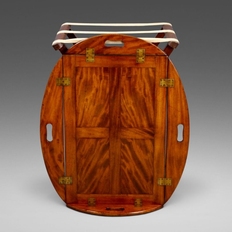 Butlers Tray On Folding Stand