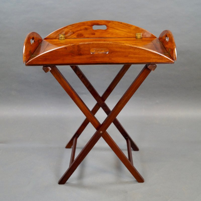 Butlers Tray On Folding Stand