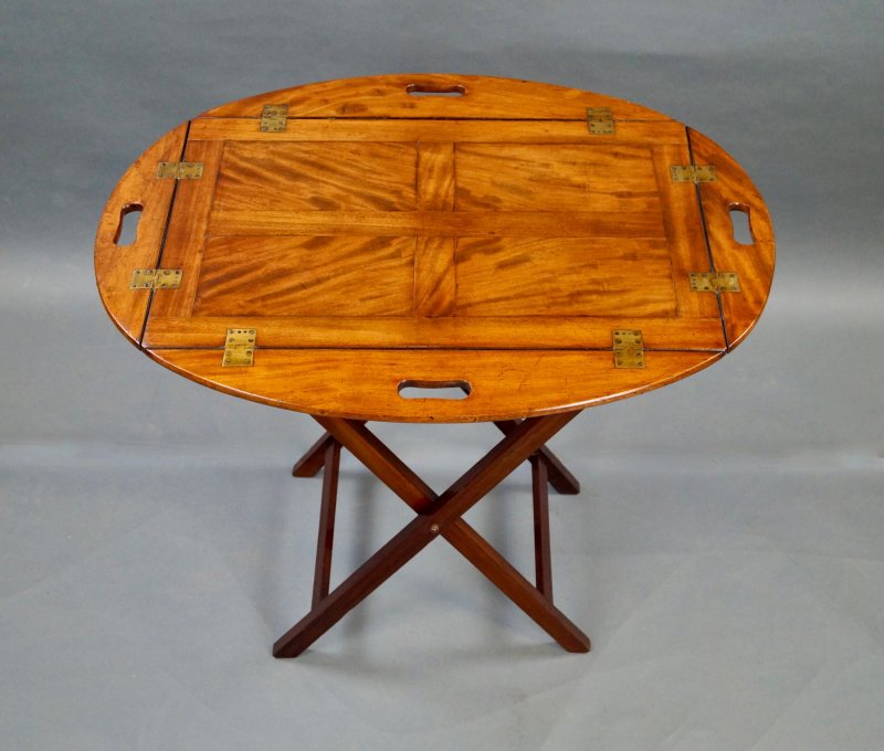 Butlers Tray On Folding Stand