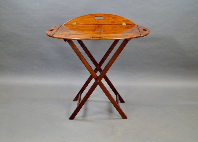 Butlers Tray On Folding Stand