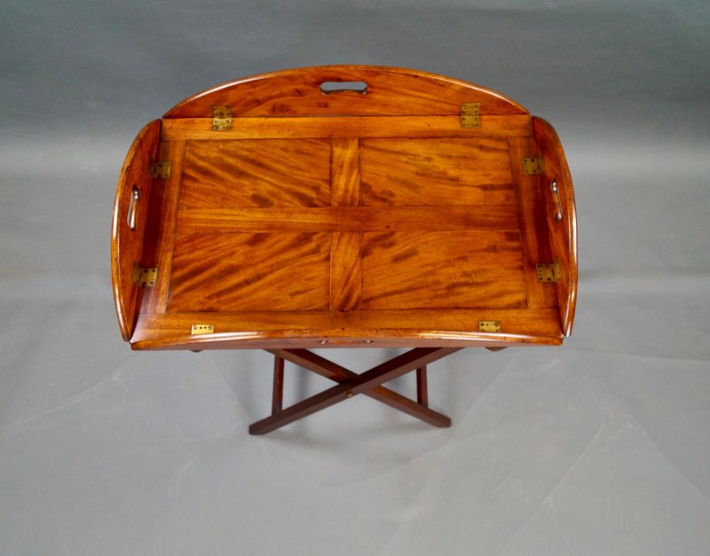 Butlers Tray On Folding Stand