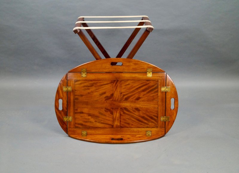 Butlers Tray On Folding Stand