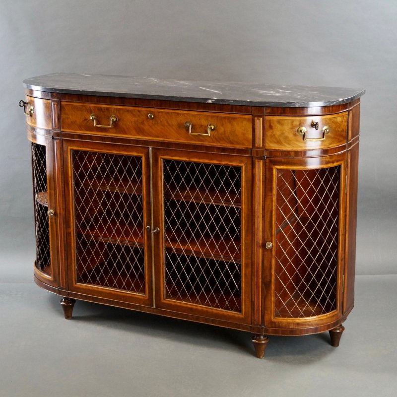 A Fine George III Mahogany Side Cabinet