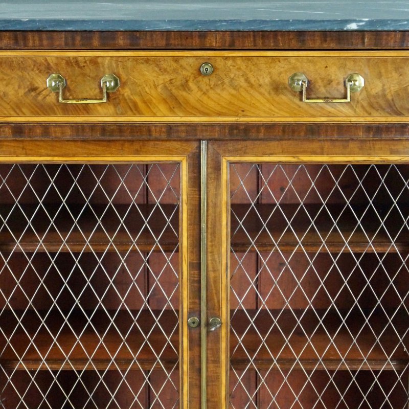 A Fine George III Mahogany Side Cabinet