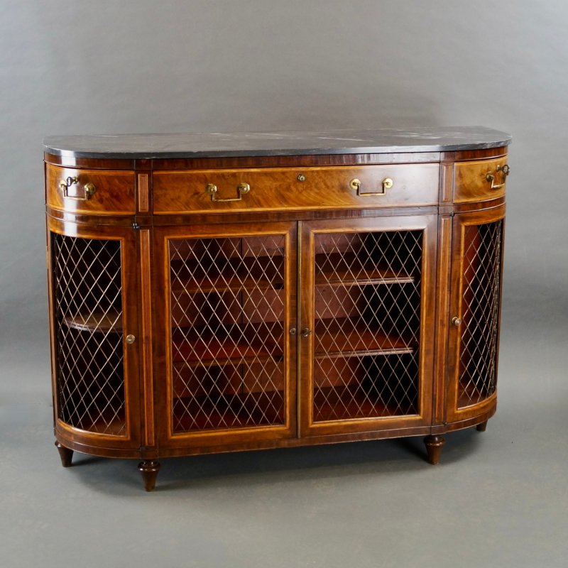 A Fine George III Mahogany Side Cabinet
