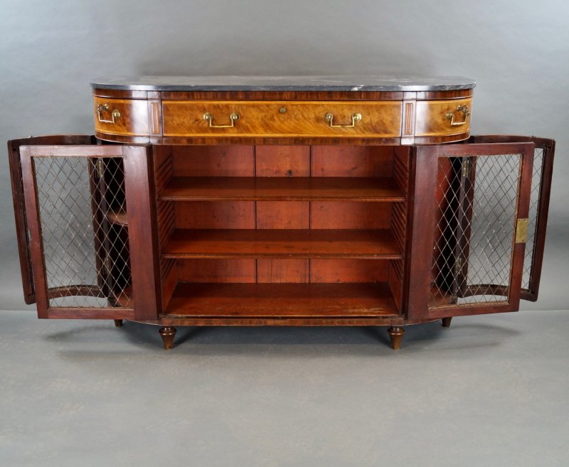 A Fine George III Mahogany Side Cabinet