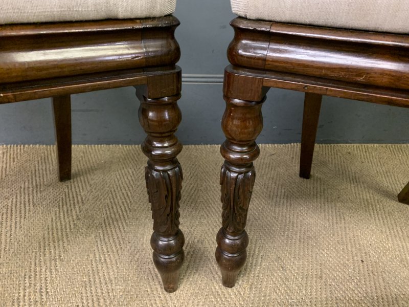 Set of 8 Early Victorian Rosewood Chairs