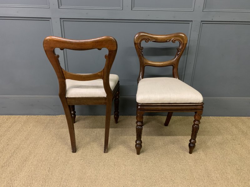 Set of 8 Early Victorian Rosewood Chairs