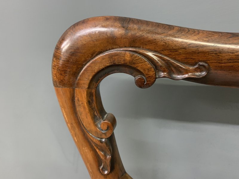 Set of 8 Early Victorian Rosewood Chairs