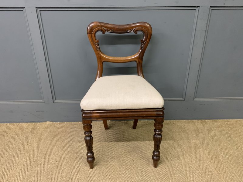Set of 8 Early Victorian Rosewood Chairs