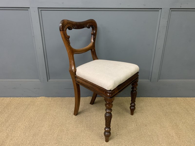 Set of 8 Early Victorian Rosewood Chairs
