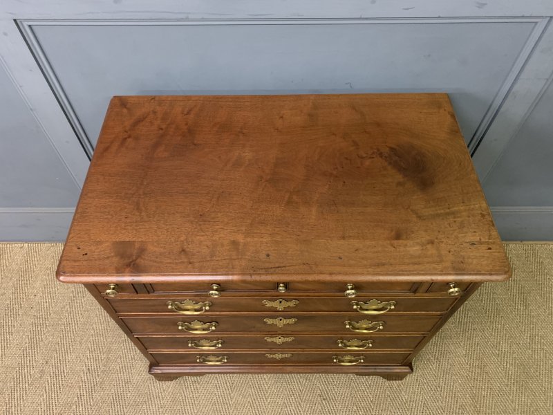 Rare Georgian Mahogany Bachelors Chest with Writing Drawer