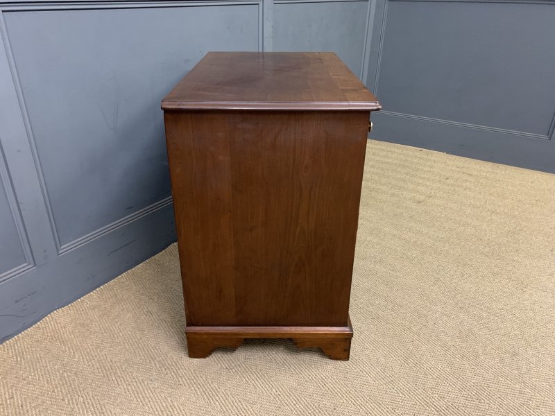 Rare Georgian Mahogany Bachelors Chest with Writing Drawer