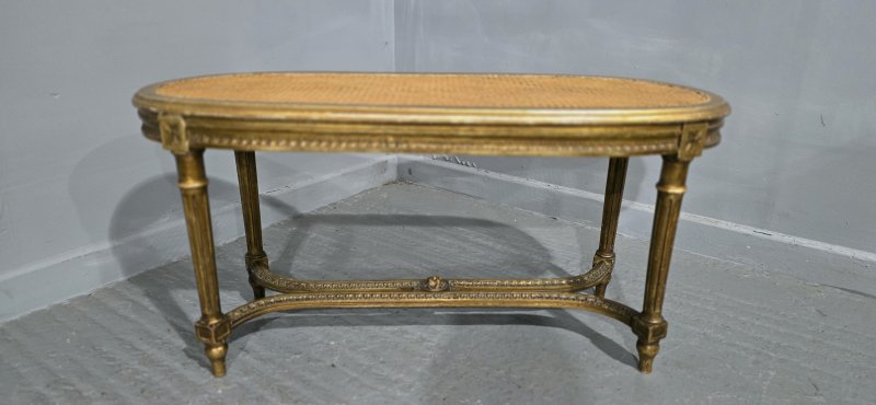 French Gilt Duet Stool
