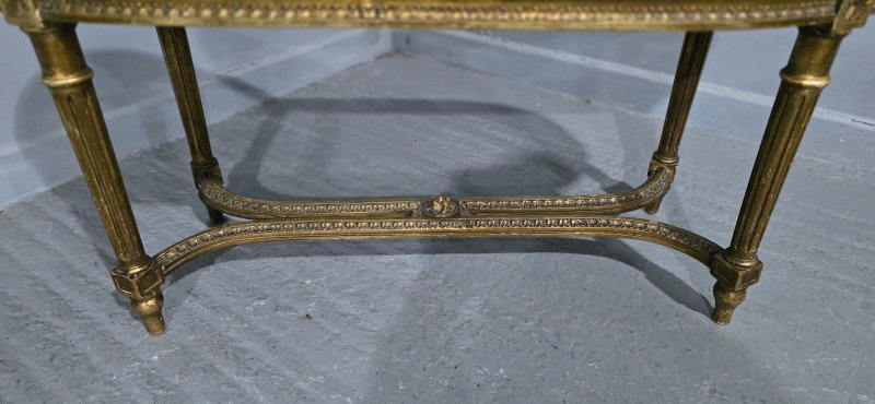 French Gilt Duet Stool